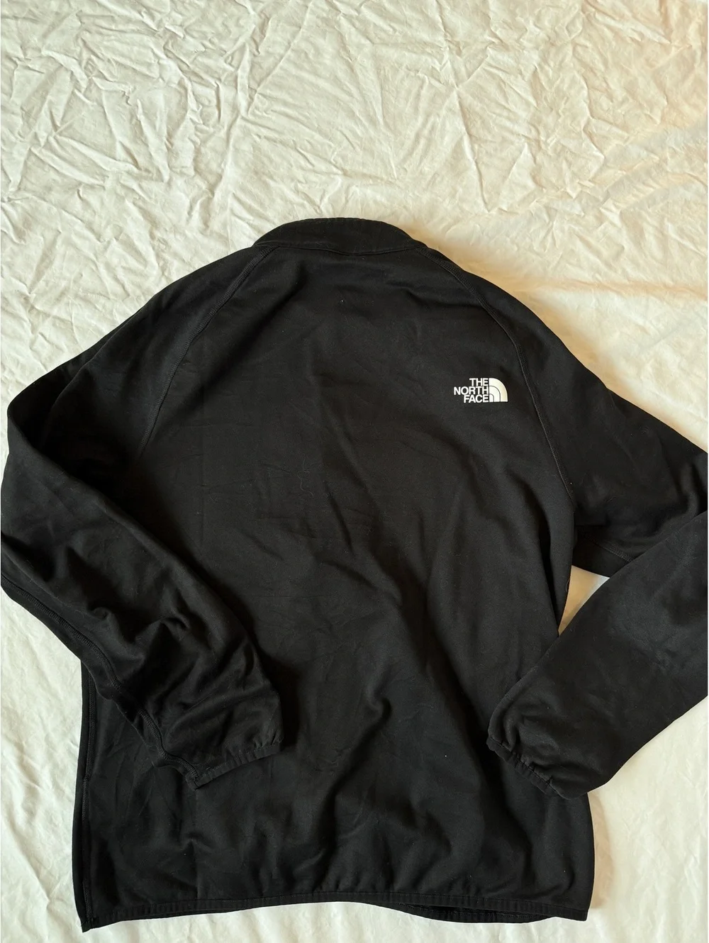 The North Face Men's Black Fleece Pullover Jacket Large